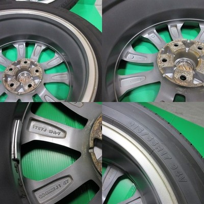 JDM Nissan Juke genuine 215/55R17 summer tires 75% tread remaining YOK (No Tires) - Image 8