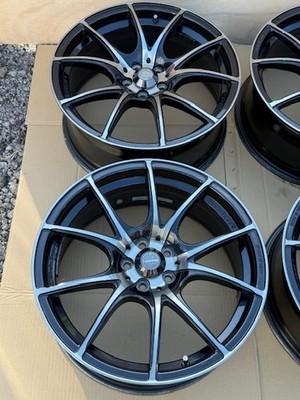 JDM Weds Sport SA-10R 18x7.5J +45 100-5H Wheels 4-Wheel Set . Fits Prius (No Tires) - Image 10