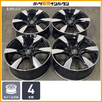 JDM Excellent Condition RAYS Rays fullBlack Sleekers R6 20in 8.5J +38 (No Tires)