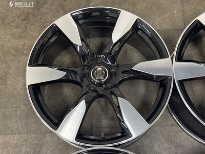 JDM Excellent Condition RAYS Rays fullBlack Sleekers R6 20in 8.5J +38 (No Tires) - Image 5