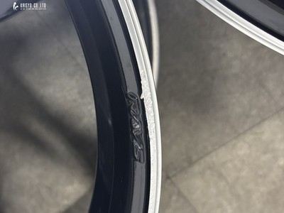 JDM Excellent Condition RAYS Rays fullBlack Sleekers R6 20in 8.5J +38 (No Tires) - Image 7