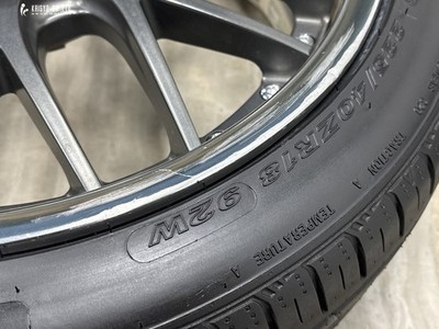 JDM 2025 Model with nubs WEDS Maverick 709M 18in 7.5J +37 PCD100 Arrow (No Tires) - Image 8