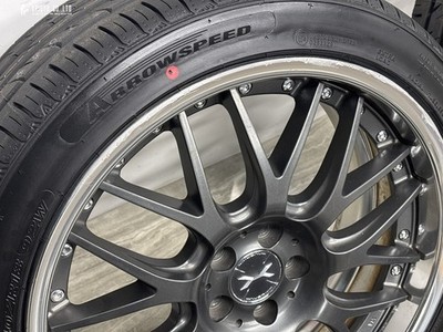JDM 2025 Model with nubs WEDS Maverick 709M 18in 7.5J +37 PCD100 Arrow (No Tires) - Image 9
