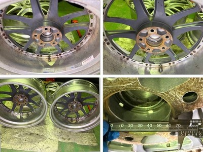 JDM Out of print forging lightweight deep rim RAYS VOLK RACING GT-V Ra (No Tires) - Image 9