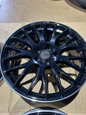 JDM Used set of 4 wheels 19-inch RAYS HOMURA 2X9 5-hole PCD100 suitabl (No Tires) - Image 2