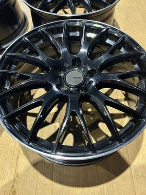JDM Used set of 4 wheels 19-inch RAYS HOMURA 2X9 5-hole PCD100 suitabl (No Tires) - Image 4