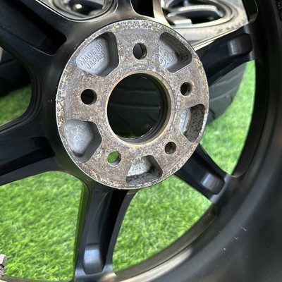 JDM 86/BRZRAYS TE37 SAGA 9.5J PCD100 5-hole 255/35r18 Shiba Tire 2013 (No Tires) - Image 10