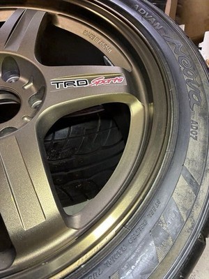 JDM RareTRD Bronze 17-inch 2-Wheel Set 8.5j Book only Lightweight TE37 equiv (No Tires) - Image 3