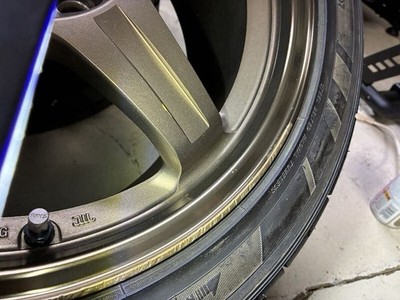 JDM RareTRD Bronze 17-inch 2-Wheel Set 8.5j Book only Lightweight TE37 equiv (No Tires) - Image 4