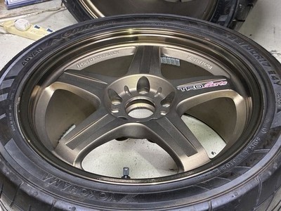 JDM RareTRD Bronze 17-inch 2-Wheel Set 8.5j Book only Lightweight TE37 equiv (No Tires) - Image 6