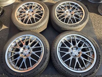 JDM CX-8/CX-5/80/60 Harrier Weds Maverick 709M Dunlop e-SPORT MAXX 245 (No Tires) - Image 2