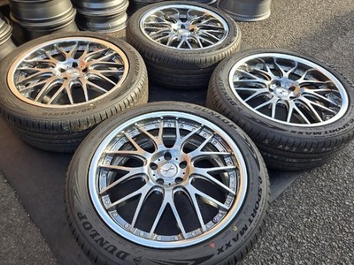 JDM CX-8/CX-5/80/60 Harrier Weds Maverick 709M Dunlop e-SPORT MAXX 245 (No Tires) - Image 3
