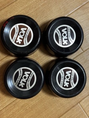 JDM VOLK Racing Center Cap 4 Individual Set THREE PIECE WHEEL br RAYS (No Tires)