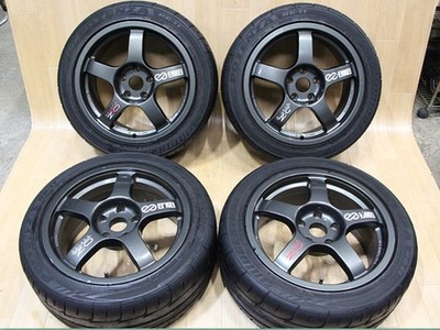 JDM A841 Ultra Rare Mitsubishi ENKEI WRC TARMAC EVO RALLY Enkei Tarmac (No Tires)