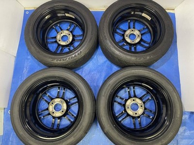 JDM Enkei RPF15_7J+35 100/4RE-71RS205/50R15 Shiba 185/55R15 Rare limit (No Tires) - Image 7