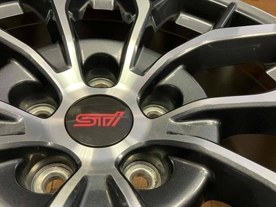 JDM Finished SUBARU WRX STI Genuine 19-inch Gunmetal/Polished 8.5J+55 (No Tires) - Image 8