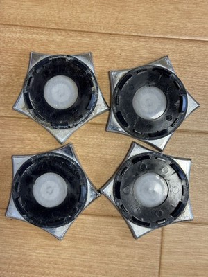 JDM WEDS Kranze Center Caps Set of 4 Silver br WEDS (No Tires) - Image 6