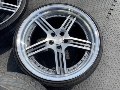 JDM Deep Rim Step Rim Leonhard Rasen 9J10J Celsior IS GS Crown Athlete (No Tires) - Image 5