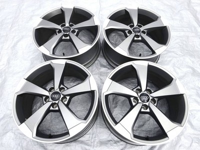 JDM Audi 8J +49 PCD112 19in Titanium German-made RONAL 4-Wheel Set Audi A1 S (No Tires)
