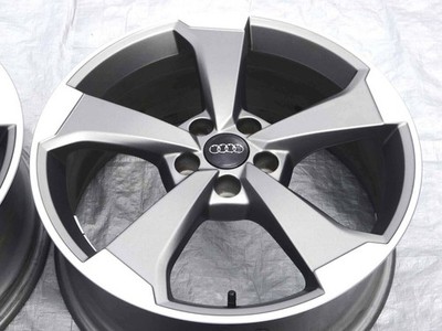 JDM Audi 8J +49 PCD112 19in Titanium German-made RONAL 4-Wheel Set Audi A1 S (No Tires) - Image 3