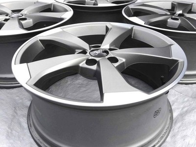 JDM Audi 8J +49 PCD112 19in Titanium German-made RONAL 4-Wheel Set Audi A1 S (No Tires) - Image 6