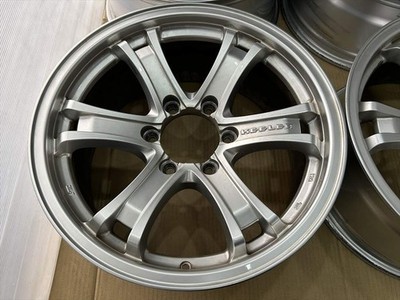 JDM weds KEELER aluminum wheel 18 8j +25 silver 6 holes 139.7 br WEDS (No Tires) - Image 3