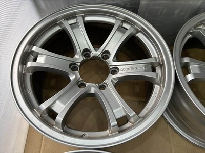 JDM weds KEELER aluminum wheel 18 8j +25 silver 6 holes 139.7 br WEDS (No Tires) - Image 4