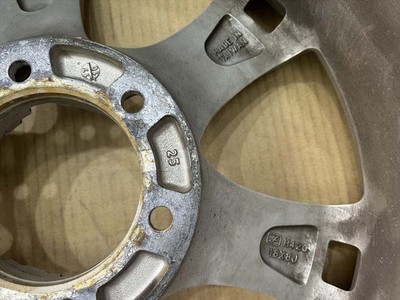 JDM weds KEELER aluminum wheel 18 8j +25 silver 6 holes 139.7 br WEDS (No Tires) - Image 9
