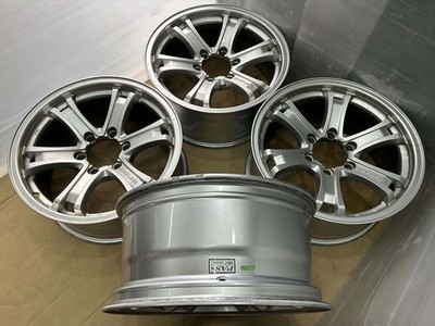 JDM weds KEELER aluminum wheel 18 8j +25 silver 6 holes 139.7 br WEDS (No Tires) - Image 10