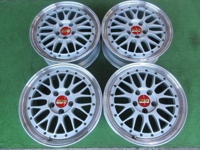 JDM BBS LM067 7J-17 5H114.3+42 Red Center Cap BBS Nuts 1.5 Pitch Inclu (No Tires)