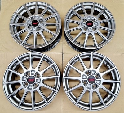 JDM Superb Condition Subaru Stella STI Genuine Option 15 Wheels 4-Pack (No Tires)