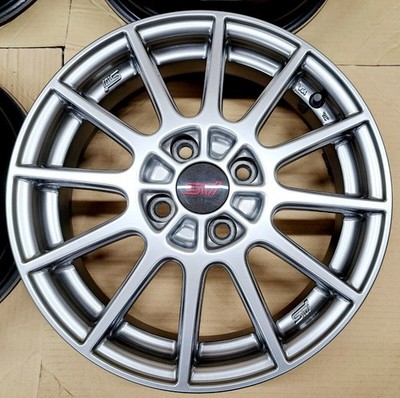 JDM Superb Condition Subaru Stella STI Genuine Option 15 Wheels 4-Pack (No Tires) - Image 2