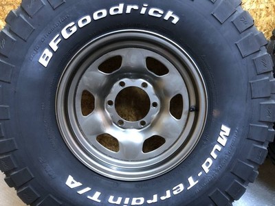 JDM Toyota YN100 Hilux Pickup Genuine 15 Inch 7J Steel Wheel 139.7 Goo (No Tires) - Image 3
