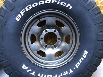 JDM Toyota YN100 Hilux Pickup Genuine 15 Inch 7J Steel Wheel 139.7 Goo (No Tires) - Image 4