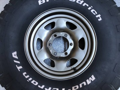 JDM Toyota YN100 Hilux Pickup Genuine 15 Inch 7J Steel Wheel 139.7 Goo (No Tires) - Image 5