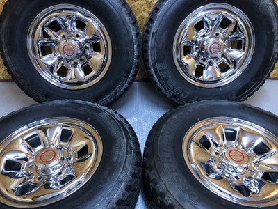 JDM New outside Toyota YN107 Hilux Pickup Genuine 15 inch 6J plated st (No Tires) - Image 7