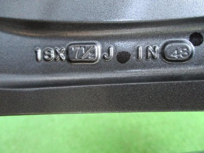JDM This is a used 4-Wheel Set of Modellista Wing Dancer 5 wheels 7.5J (No Tires) - Image 8