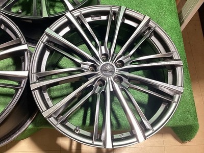 JDM weds Krenze Acuerdo 20 inch aluminum wheel 8.5J +48 5H PCD114.3 4B (No Tires) - Image 5