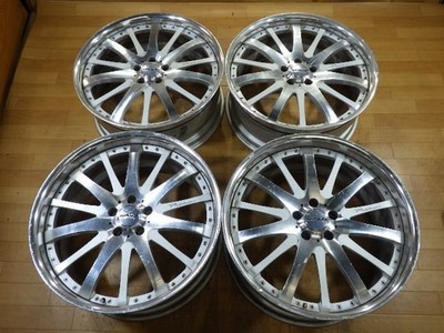 JDM WALD Portofino 3-piece wheels Tan-ei-sya Tan-ei-sha made in Japan (No Tires)