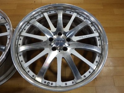 JDM WALD Portofino 3-piece wheels Tan-ei-sya Tan-ei-sha made in Japan (No Tires) - Image 3