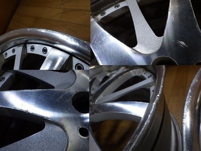 JDM WALD Portofino 3-piece wheels Tan-ei-sya Tan-ei-sha made in Japan (No Tires) - Image 8