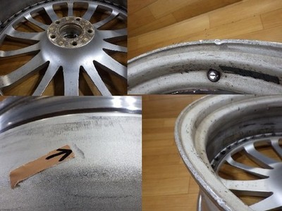 JDM WALD Portofino 3-piece wheels Tan-ei-sya Tan-ei-sha made in Japan (No Tires) - Image 10