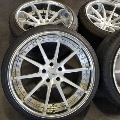 JDM Ultra-wide extra-thick SSR Executor CV01 PCD120-5 hole deep rim br (No Tires) - Image 2