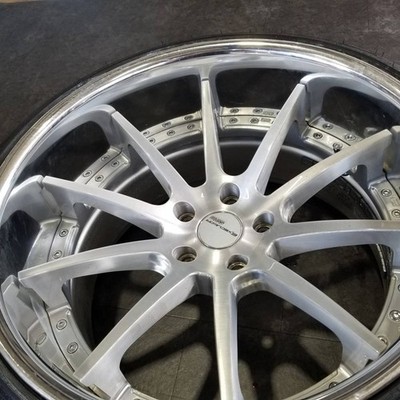 JDM Ultra-wide extra-thick SSR Executor CV01 PCD120-5 hole deep rim br (No Tires) - Image 6