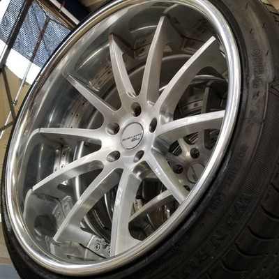 JDM Ultra-wide extra-thick SSR Executor CV01 PCD120-5 hole deep rim br (No Tires) - Image 10