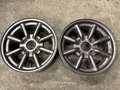 JDM Watanabe Eight-Spoke B-type 14-inch Aluminum Wheel 14x6J 4H114.3 P (No Tires)