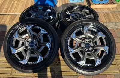 JDM WALD wheels Borsalino 21-inch 9J +45 PCD120 for Toyota Alphard/Vel (No Tires)
