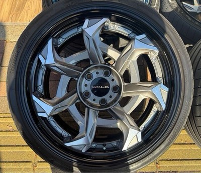 JDM WALD wheels Borsalino 21-inch 9J +45 PCD120 for Toyota Alphard/Vel (No Tires) - Image 2