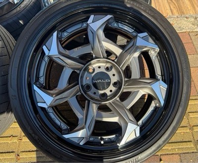 JDM WALD wheels Borsalino 21-inch 9J +45 PCD120 for Toyota Alphard/Vel (No Tires) - Image 3