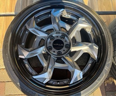 JDM WALD wheels Borsalino 21-inch 9J +45 PCD120 for Toyota Alphard/Vel (No Tires) - Image 4